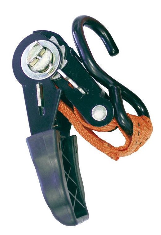 CORREA 1" + CARRACA + 2 GANCHOS LONG. 3m. NORMATIVA EN 12195-2:2000 ( 8 )
