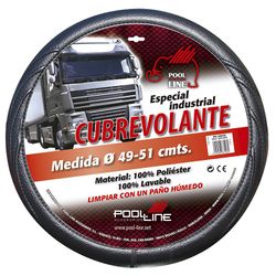 ***CUBREVOLANTE "NATURAL" COLOR NEGRO MED. 49 - 51