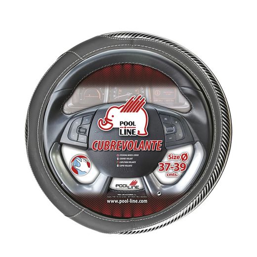 ***CUBREVOLANTE POLIPIEL "CARBON" RM CONFORT MED. 37-39 UNIVERSAL
