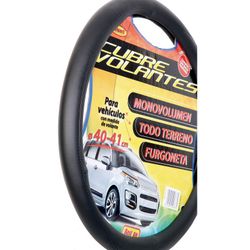 CUBREVOLANTE POLIPIEL ESPECIAL MONOVOLUMEN / 4X4 MED. 40-41 COLOR NEGRO