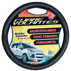 CUBREVOLANTE POLIPIEL ESPECIAL MONOVOLUMEN / 4X4 MED. 40-41 COLOR NEGRO(cambio 608101)