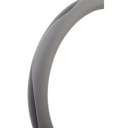 CUBREVOLANTE POLIPIEL "MONZA" COLOR NEGRO/GRIS MED. 37 - 39