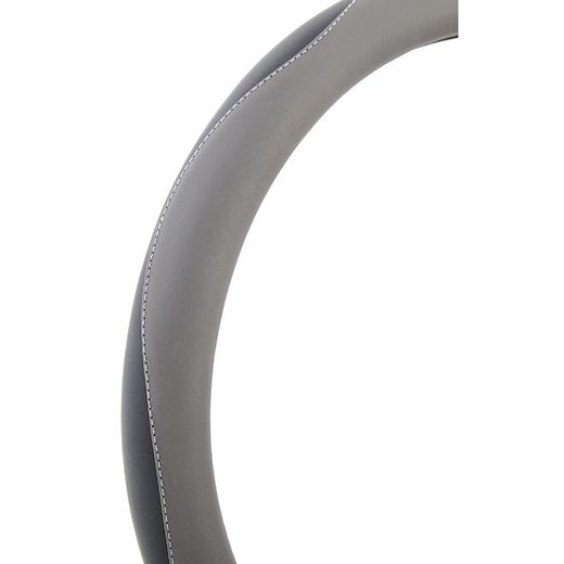 CUBREVOLANTE POLIPIEL "MONZA" COLOR NEGRO/GRIS MED. 37 - 39