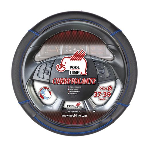 ***CUBREVOLANTE POLIPIEL "PRO-LINE" COLOR AZUL MED. 37-39 UNIVERSAL