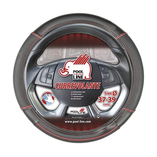 ***CUBREVOLANTE POLIPIEL "PRO-LINE" COLOR ROJO MED. 37-39 UNIVERSAL
