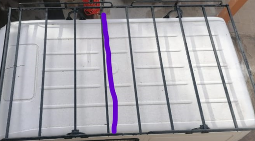 Despiece Portaequipajes (travesaños de 175cm) + tornilleria