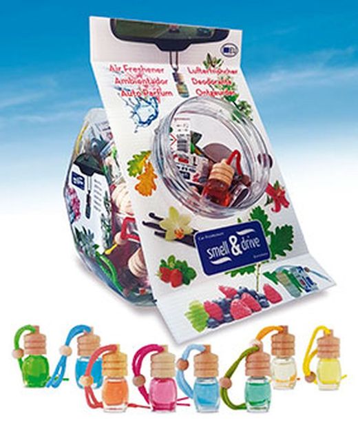 DISPLAY 72 PCS BOTTLE FRESH LIQUID 5 ml