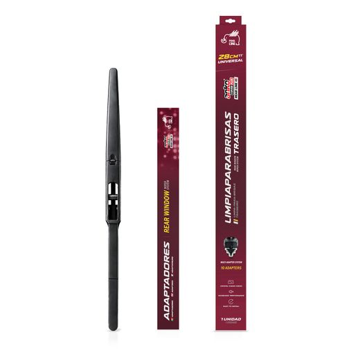 ESCOBILLA LIMPIAPARABRISAS TRASERA  MED.28CM ANKO COVER +