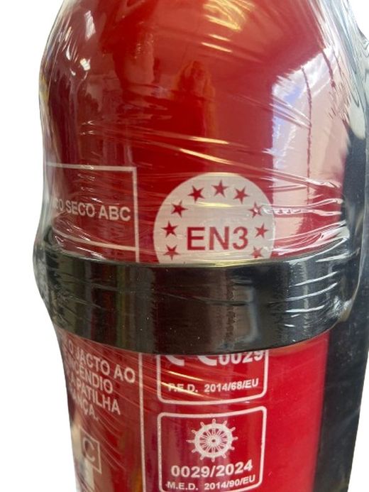 EXTINTOR EMERGENCIA 1KGR.CON POLVO Y MANOMETRO CERTIFICADO SEGÚN NORMATIVA EN3 ( 4 )