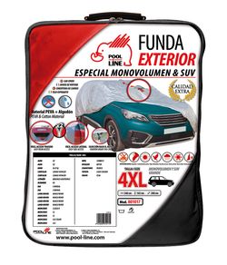 FUNDA EXTERIOR MONOVOLUMEN/SUV LUXURY TALLA 4XL (540X200X165CM)