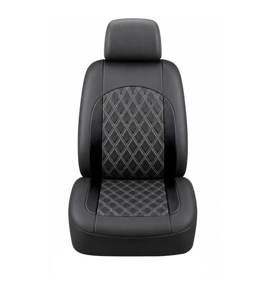 FUNDA INTERIOR 100% POLIPIEL "DYNAMIC" COLOR NEGRA / NEGRA, UNIVERSAL