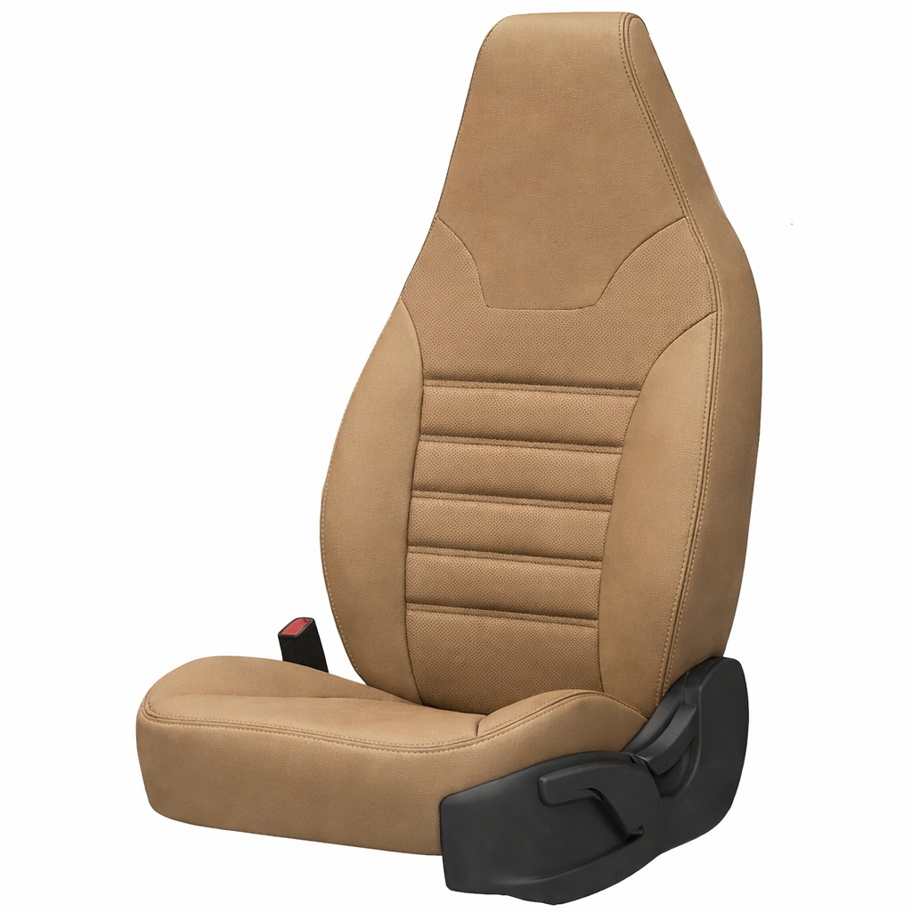 FUNDAS DELANTERAS ESPECIFICA EN CUERO BEIGE DUCATO 08- AUTOCARAVANA / NEW YORK