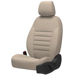 FUNDAS DELANTERAS ESPECIFICA EN CUERO BICOLOR DUCATO 08-  AUTOCARAVANA / ISTANBUL DESIGN