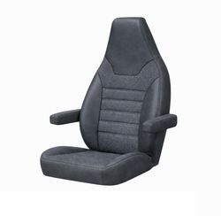 FUNDAS DELANTERAS ESPECIFICA EN POLIPIEL GRIS DUCATO 08-  AUTOCARAVANA