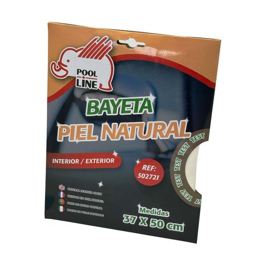GAMUZA PIEL Nº 7 BEST RM CLEAN MED. 37 X 50CM