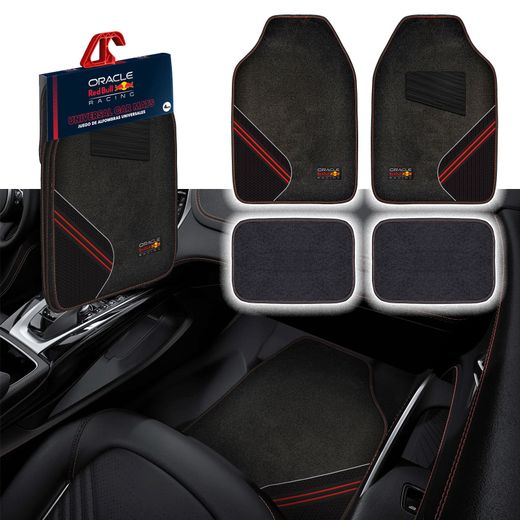 JGO. ALFOMBRAS CARPET RED BULL 4 FULL SET BLACK/RED 04 (6)