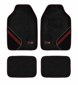 JGO. ALFOMBRAS CARPET RED BULL 4 FULL SET BLACK/RED 04 (6)