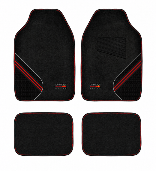 JGO. ALFOMBRAS CARPET RED BULL 4 FULL SET BLACK/RED 04 (6)