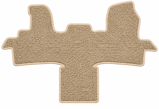 JGO. ALFOMBRAS DIAMOND BEYGE MOD. FORD TRANSIT AUTOCARAVANA AUTOMATICA (14 - 19 ) 1FP - SIN ANCLAJES