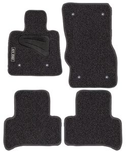 JGO. ALFOMBRAS DIAMOND JASPEADA MOD.  ALFA ROMEO STELVIO (2017-) 2F - 2P+4COP