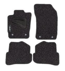 JGO. ALFOMBRAS DIAMOND JASPEADA MOD. AUDI A-1 (10-) con fijación específica botón -