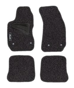 JGO. ALFOMBRAS DIAMOND JASPEADA MOD. AUDI A-4 (94-01) con fijación específica botón