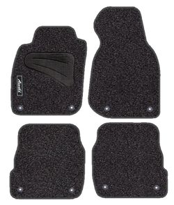 JGO. ALFOMBRAS DIAMOND JASPEADA MOD. AUDI A-6 (97-04) con fijación específica botón