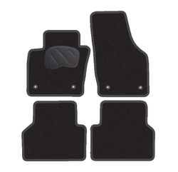 JGO. ALFOMBRAS DIAMOND JASPEADA MOD. AUDI Q3 con fijación específica botón - 2