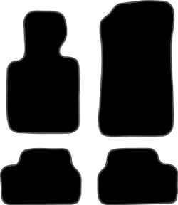 JGO. ALFOMBRAS DIAMOND JASPEADA MOD. BMW SERIE 1  E-81 (07-) - E-87 (9/04-)