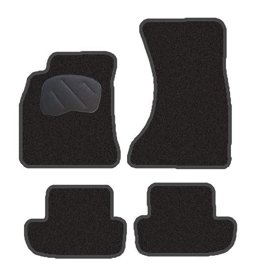 JGO. ALFOMBRAS DIAMOND JASPEADA MOD. BMW SERIE 3 F30 / F31 con fijación velcro