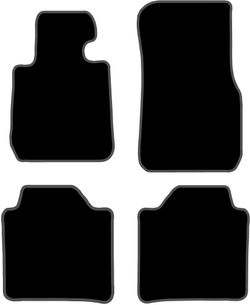 JGO. ALFOMBRAS DIAMOND JASPEADA MOD. BMW SERIE 3 GT F34 con fijación velcro