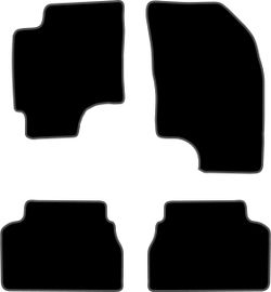 JGO. ALFOMBRAS DIAMOND JASPEADA MOD. CHEVROLET EPICA  (06-)