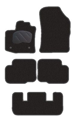 JGO. ALFOMBRAS DIAMOND JASPEADA MOD. DACIA LODGY (7 PLAZAS) (2012-)