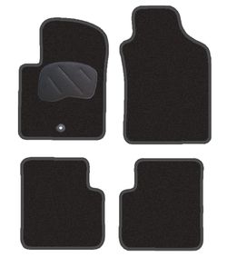 JGO. ALFOMBRAS DIAMOND JASPEADA MOD. FIAT 500 / ABARTH 500  (07-13) - 2F - 2P