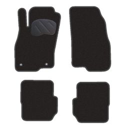 JGO. ALFOMBRAS DIAMOND JASPEADA MOD. FIAT GRANDE PUNTO  (10/05-) con fijación