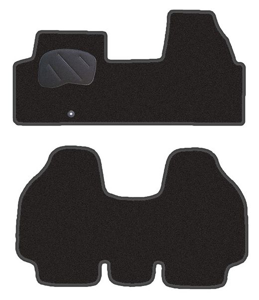JGO. ALFOMBRAS DIAMOND JASPEADA MOD. FIAT SCUDO (95-06) 2FP - 1P
