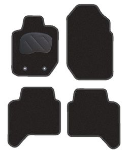 JGO. ALFOMBRAS DIAMOND JASPEADA MOD. FORD RANGER (11-15) 2F - 2P