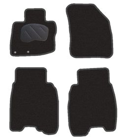 JGO. ALFOMBRAS DIAMOND JASPEADA MOD. HONDA CIVIC (06-12) con fijación ollao para