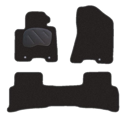 JGO. ALFOMBRAS DIAMOND JASPEADA MOD. HYUNDAI TUCSON II 5P (15-20)2F - 2P+1C