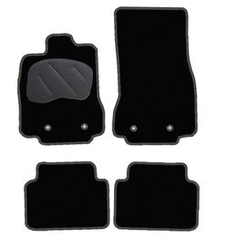 JGO. ALFOMBRAS DIAMOND JASPEADA MOD. JAGUAR XF (07-) con fijación universal rosca