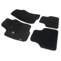 JGO. ALFOMBRAS DIAMOND JASPEADA MOD. KIA CEED (08-) con fijación específica botón -