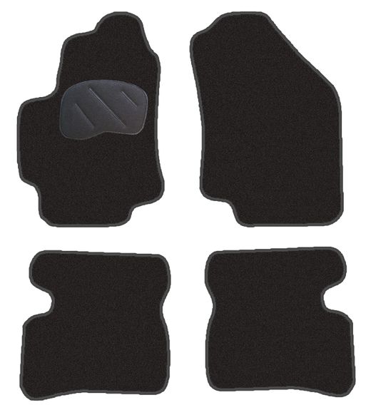 JGO. ALFOMBRAS DIAMOND JASPEADA MOD. KIA RIO (05-09)