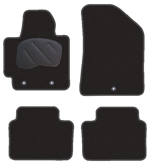 JGO. ALFOMBRAS DIAMOND JASPEADA MOD. KIA SOUL II ( 14- )