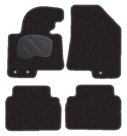 JGO. ALFOMBRAS DIAMOND JASPEADA MOD. KIA SPORTAGE ( 10- ) con fijación ollao para