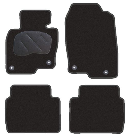 JGO. ALFOMBRAS DIAMOND JASPEADA MOD. MAZDA CX-5 I (KE) 2F - 2P+2C