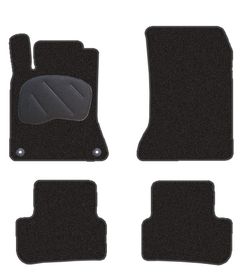 JGO. ALFOMBRAS DIAMOND JASPEADA MOD. MERCEDES CLASE CLA C117 4P (13-)