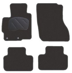 JGO. ALFOMBRAS DIAMOND JASPEADA MOD. MITSUBISHI ASX (10-) con fijación ollao para