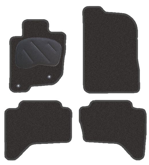 JGO. ALFOMBRAS DIAMOND JASPEADA MOD. MITSUBISHI L200 DOBLE CABINA (2006)