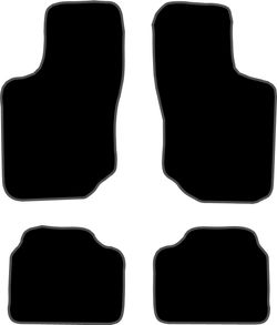 JGO. ALFOMBRAS DIAMOND JASPEADA MOD. OPEL CORSA B  (93-98)