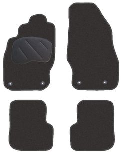 JGO. ALFOMBRAS DIAMOND JASPEADA MOD. OPEL CORSA D (9/06-) con fijación específica